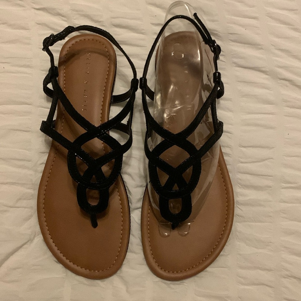 Kelly & Katie Black Sandal